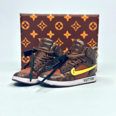MiniSneakers pair in front of box - Detail View